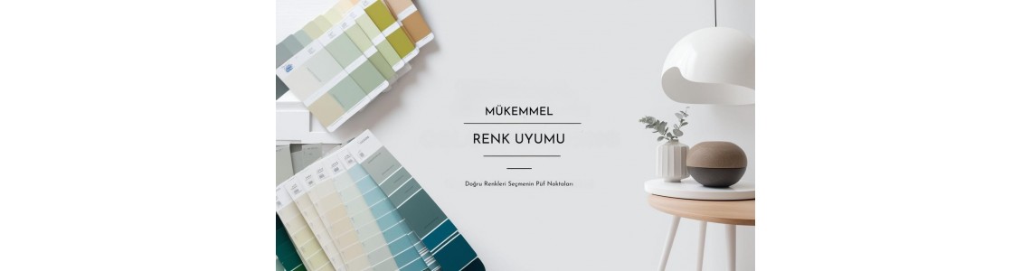 Evinizde Mükemmel Renk Uyumu Oluşturmanın 4 Kuralı! Evinizde Mükemmel Renk Uyumu Oluşturmanın 4 Kuralı!